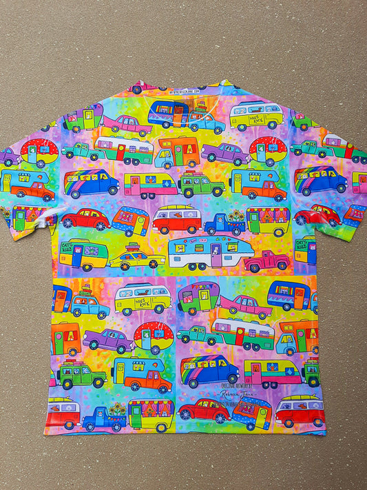 Rainbow Road Trip T-Shirt