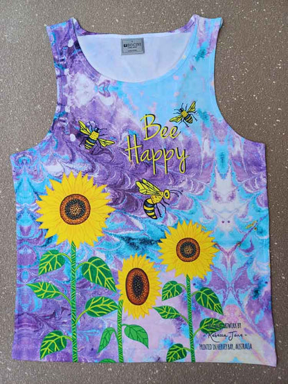 Bee Happy Singlet
