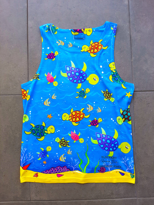 Happy Turtles Singlet