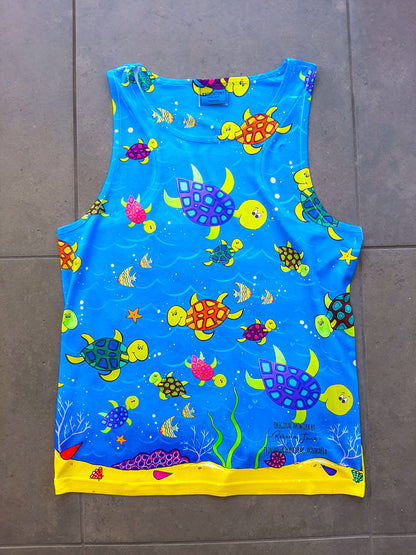 Happy Turtles Singlet