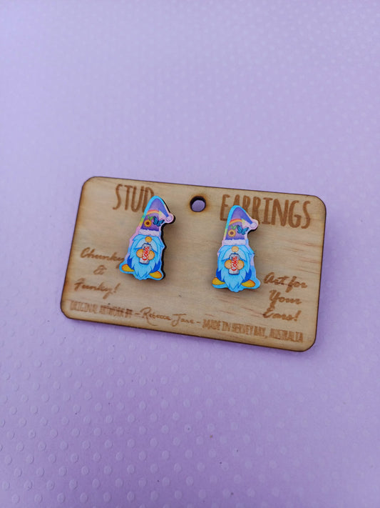 Gnome Stud Earrings
