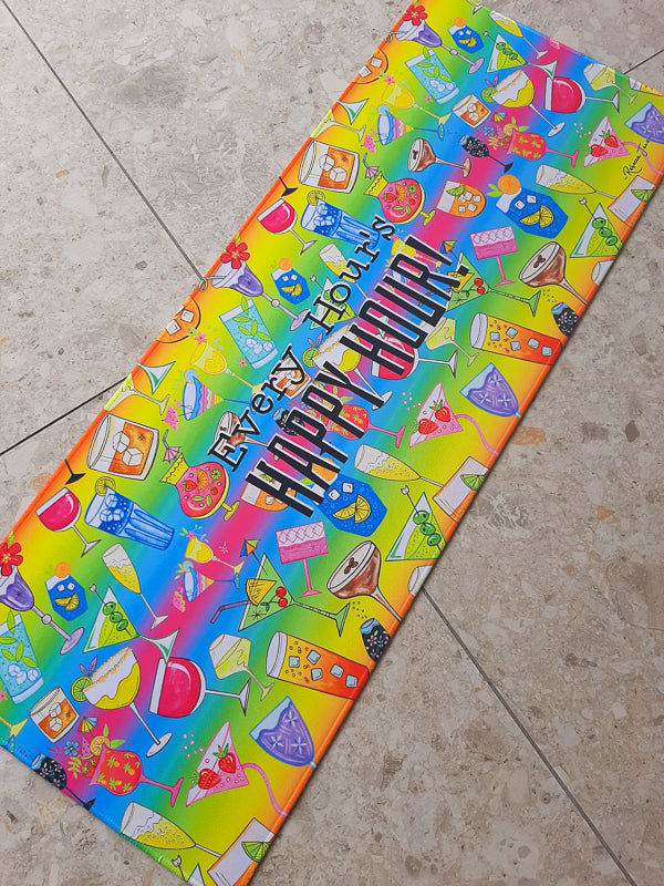 Happy Hour Table Runner