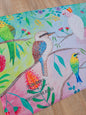 Colourful Birds of Australia Tea Towel