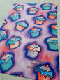 Cupcakes Tea Towel
