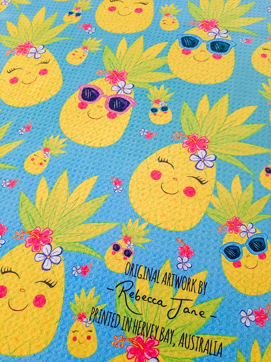 Sweet Pineapples Tea Towel