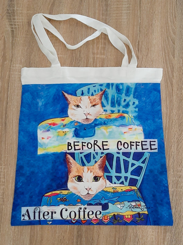 Cherry Coffee Tote Bag