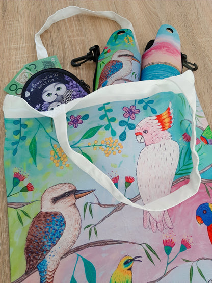 Colourful Birds of Australia Tote Bag