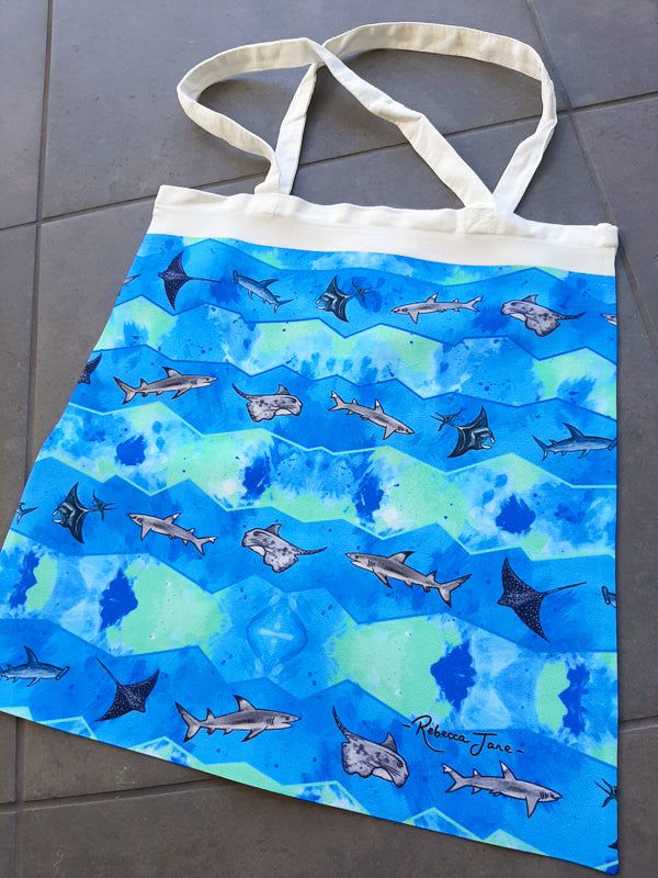Deep Blue Tote Bag