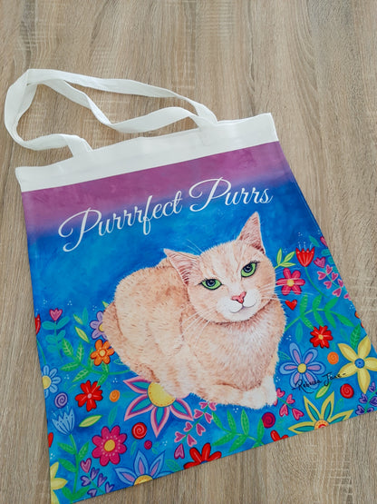 Purrrfect Purrs Tote Bag