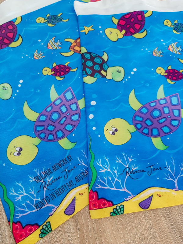 Happy Turtles Tote Bag