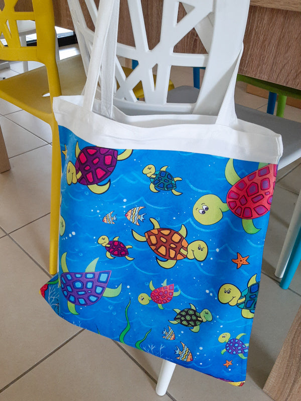 Happy Turtles Tote Bag