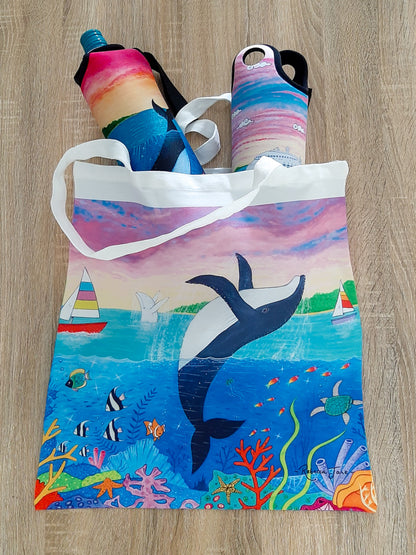 Out of the Bay Tote Bag