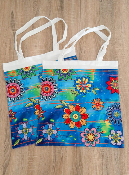 Summer Flowers Tote Bag