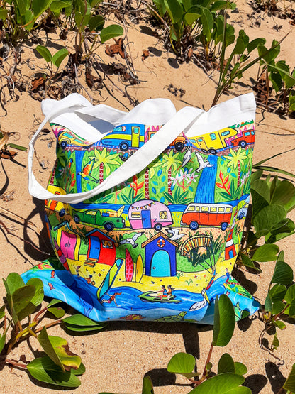 Summer Holiday Tote Bag