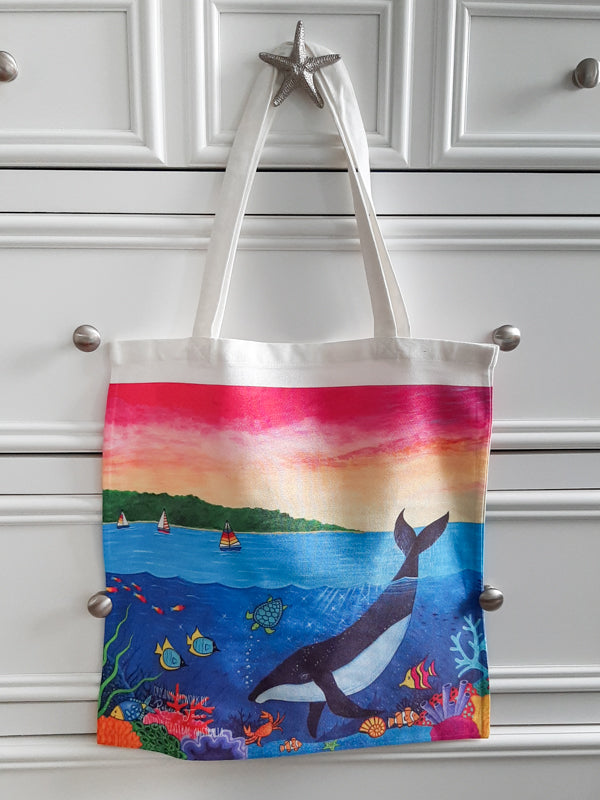 Under the Bay Tote Bag