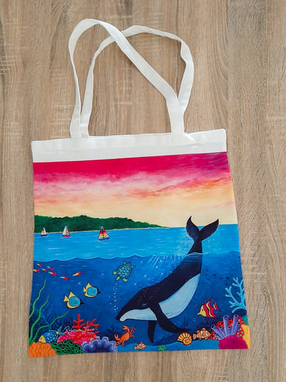 Under the Bay Tote Bag