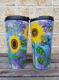 Bee Happy Travel Mug - Stainless Steel