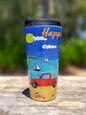 Happy Camper Travel Mug - Stainless Steel