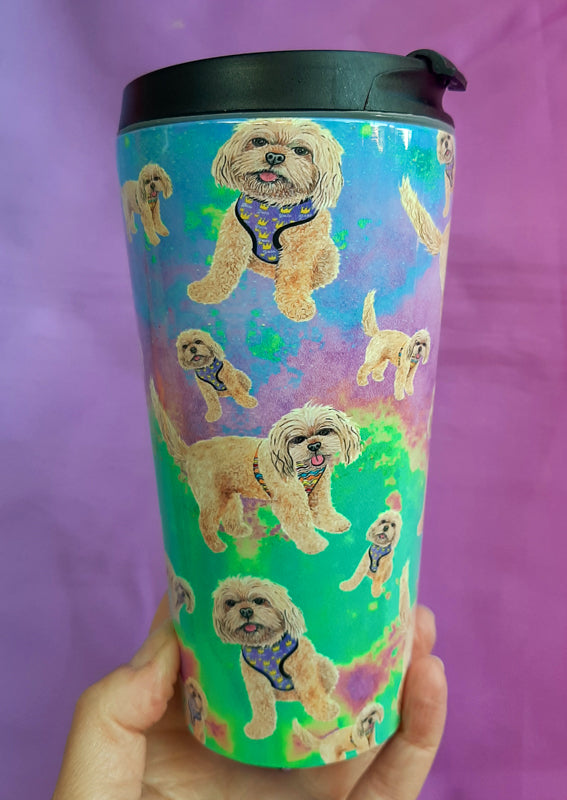 Krazy Jazz Travel Mug - Stainless Steel