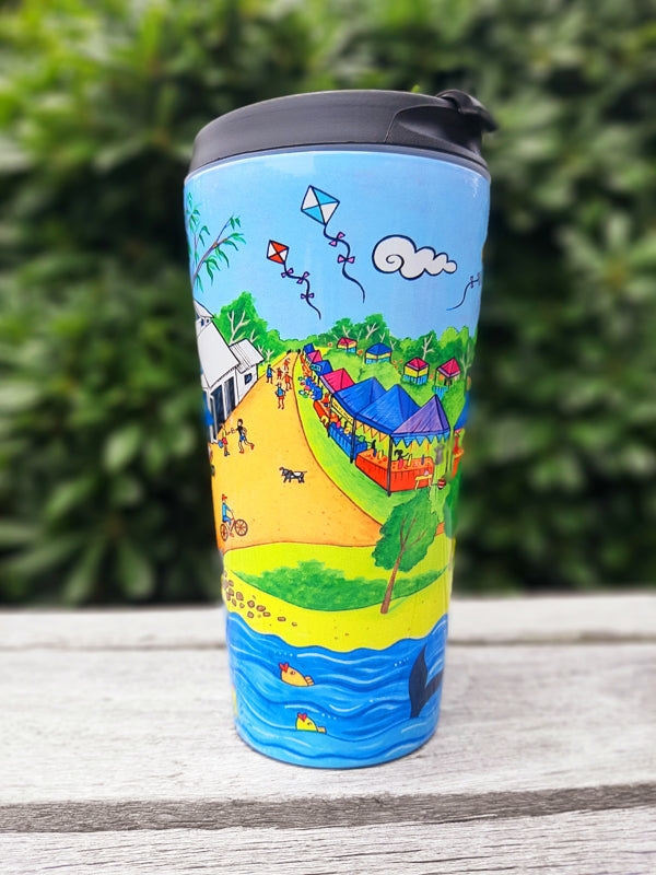 Pier Market Travel Mug - Stainless Steel