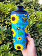 Sunflowers n Bees Travel Mug - Stainless Steel