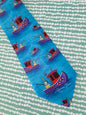 Fishing Boats Tie