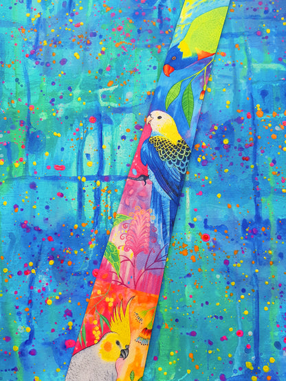 Springtime Birds & Blooms Tie