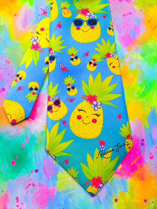 Sweet Pineapples Tie