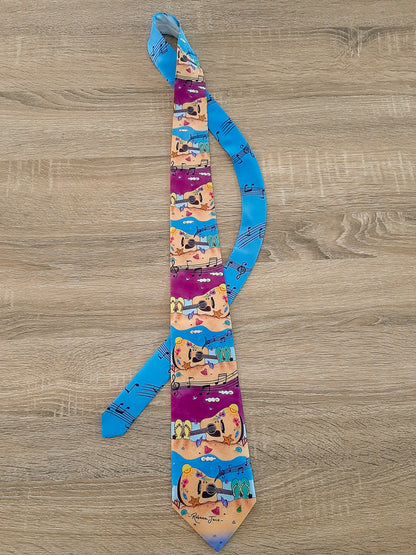 Tunes by the Sea Tie