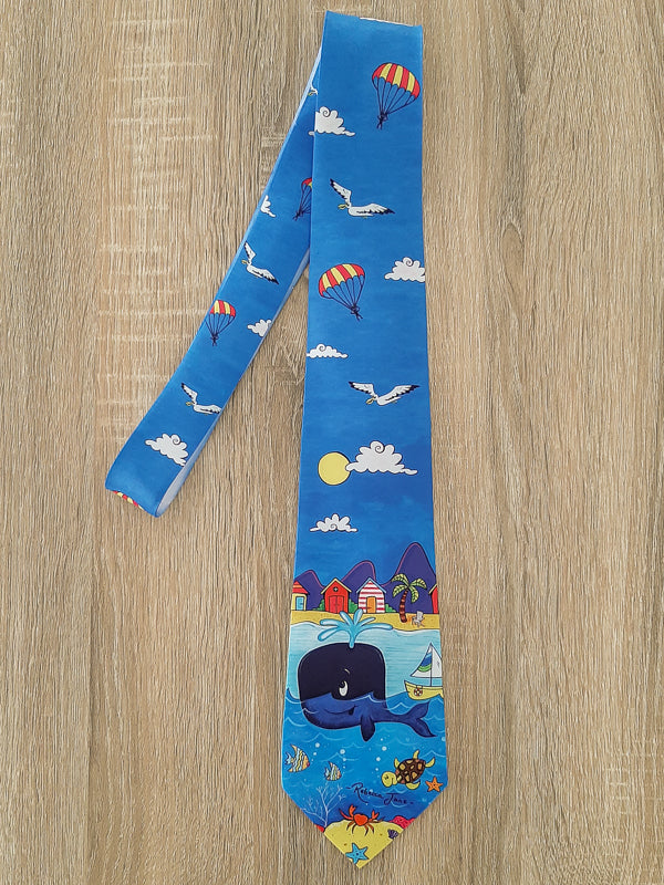 Whale Town Tie