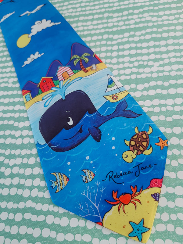 Whale Town Tie