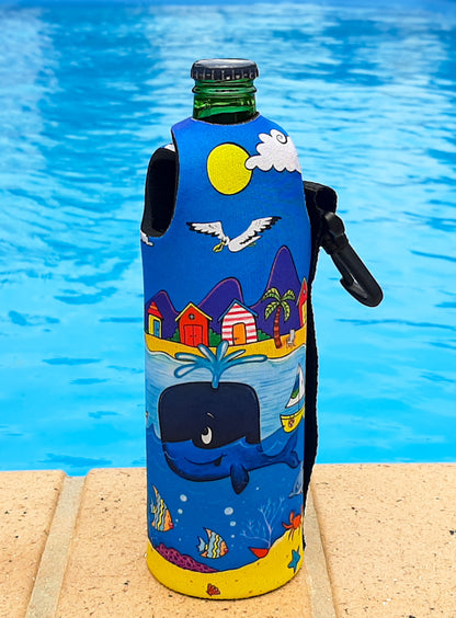 Whale Town Water Bottle Cooler