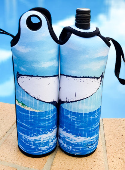 Whale Tail Wine Bottle Cooler